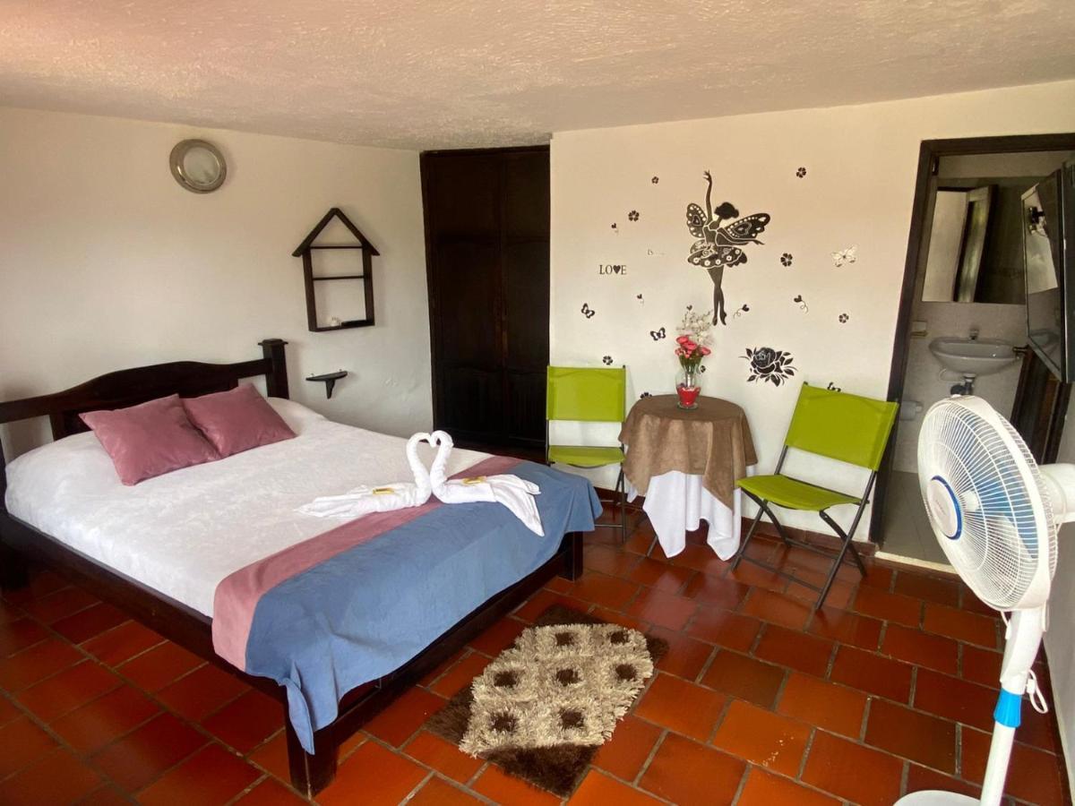 Hotel Campestre La Loma Curití Exteriör bild