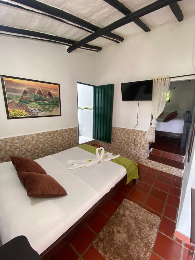 Hotel Campestre La Loma Curití Exteriör bild