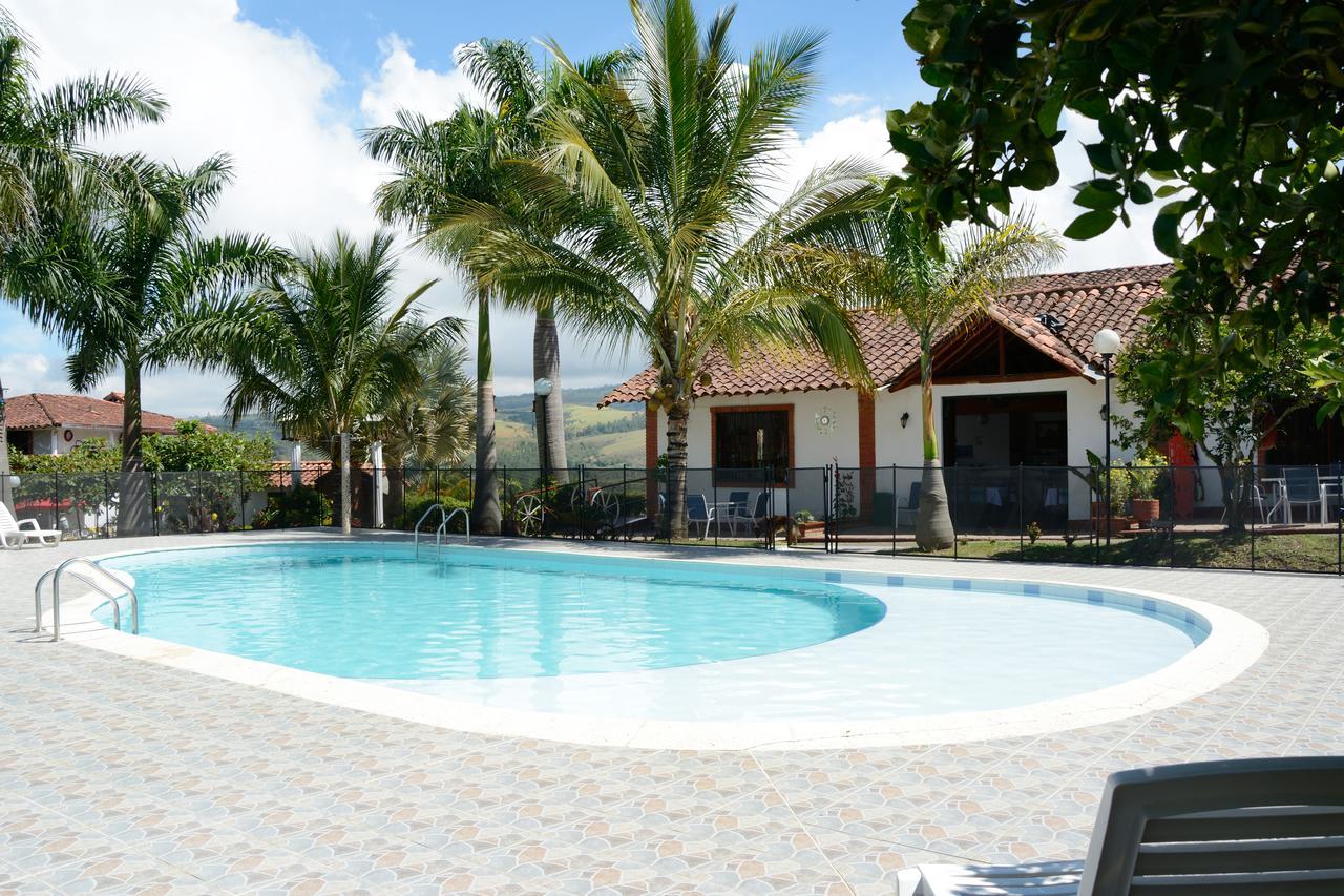 Hotel Campestre La Loma Curití Exteriör bild